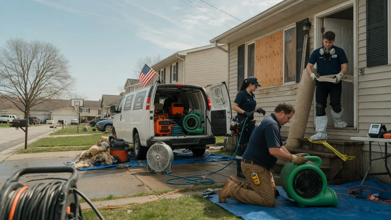 Water Damage Restoration in Dunlap, IL near me